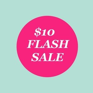$10 flash sale on various items 01/14/24-01/16/24